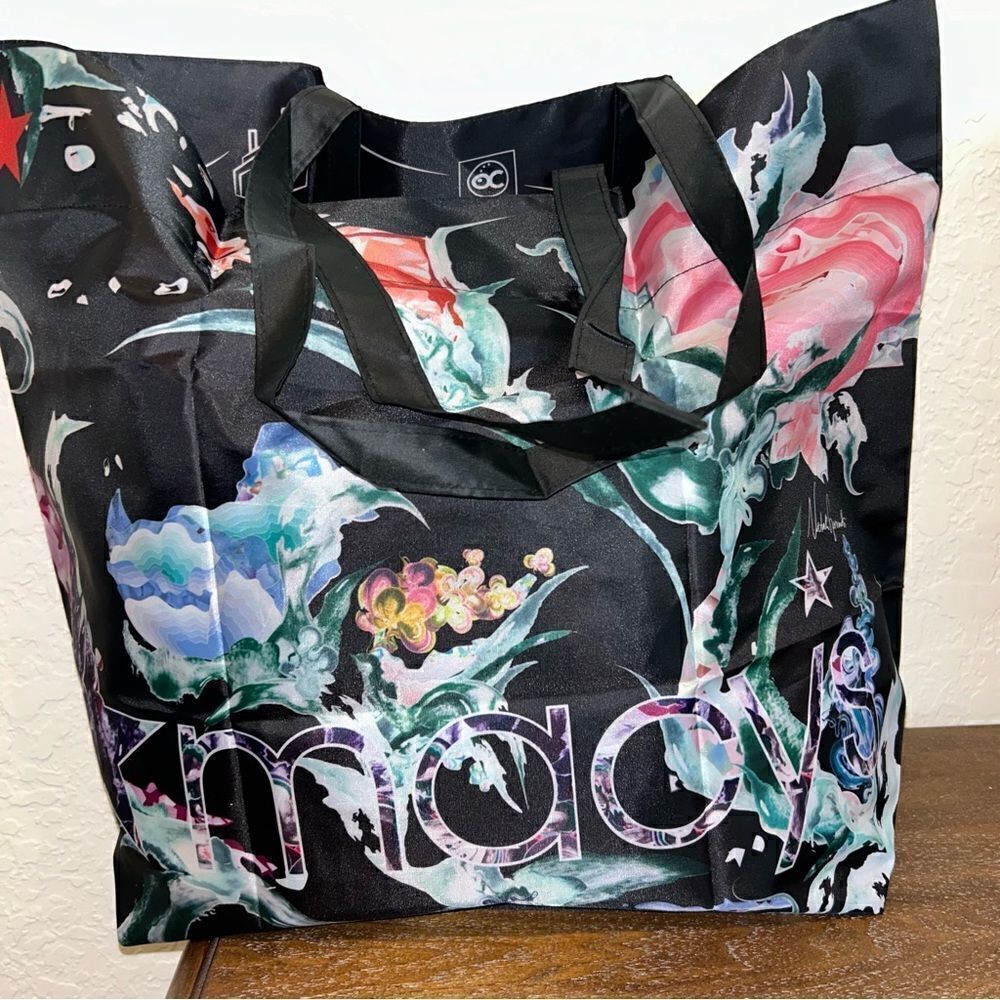 New, Macy’s x Oceancycle Beach to Bag Floral Tote Bag